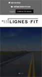 Mobile Screenshot of lignes-fit.com